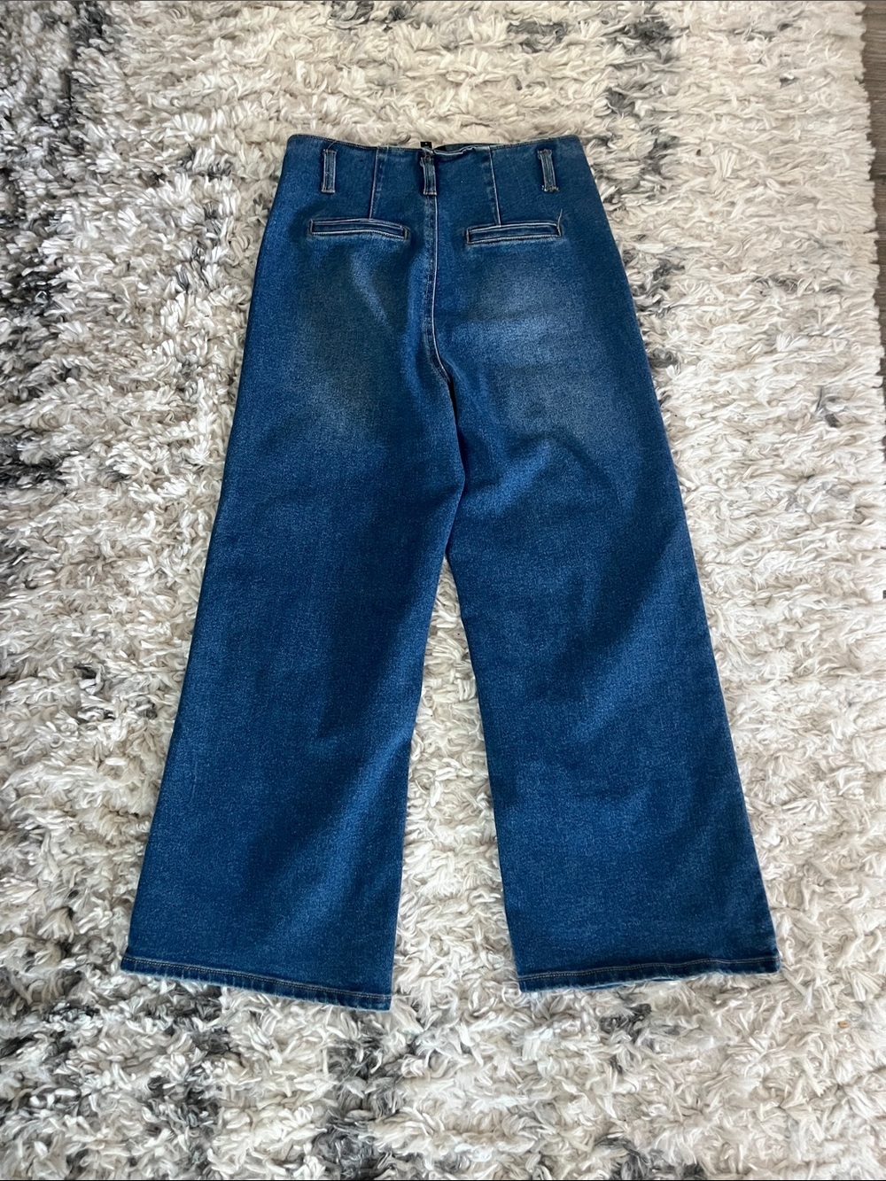 Express wide leg crop trouser Jeans - Picture 4 of 4